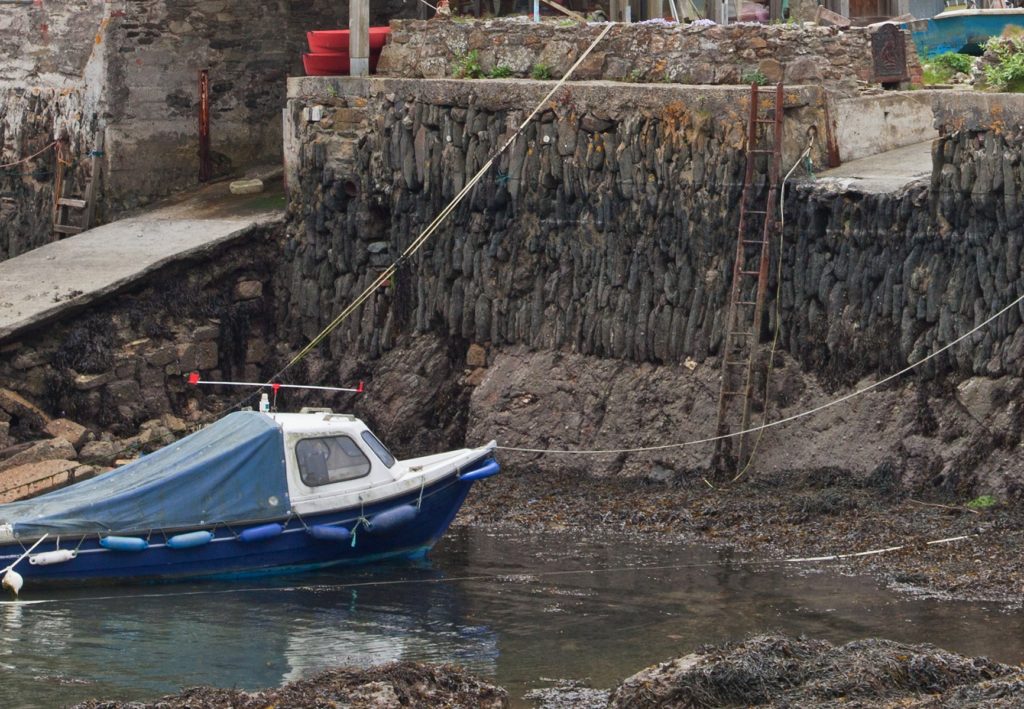 photo of a boat in falmouth