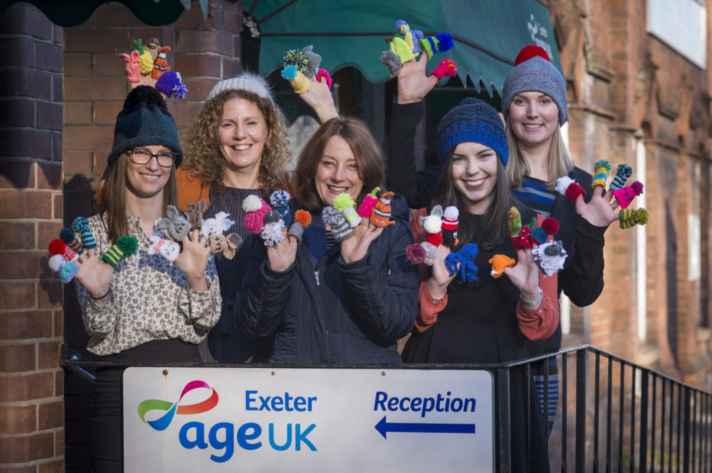 Age UK Exeter Big Knit campaign