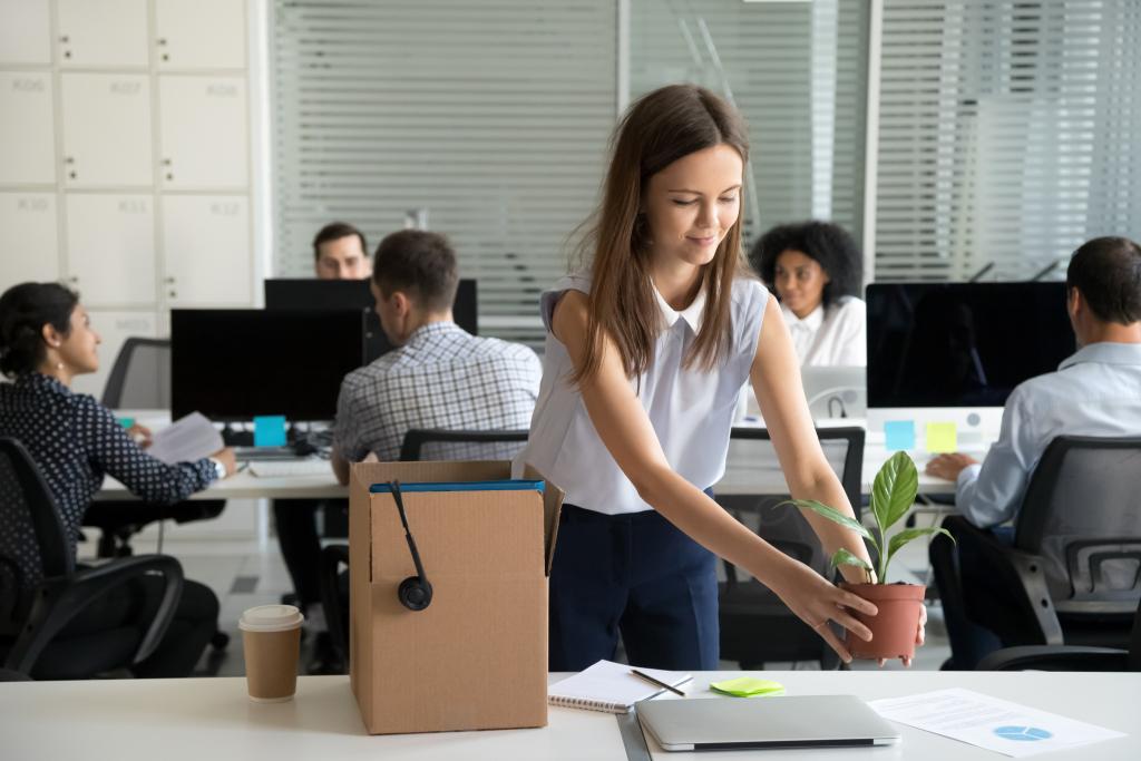 employees moving to new office