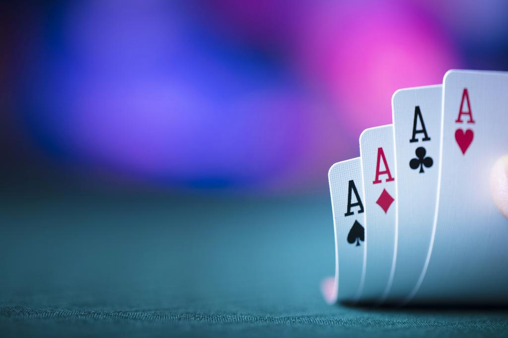 casino theme, poker game, aces