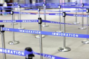 immigration border line