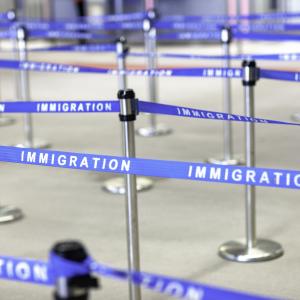 immigration board line