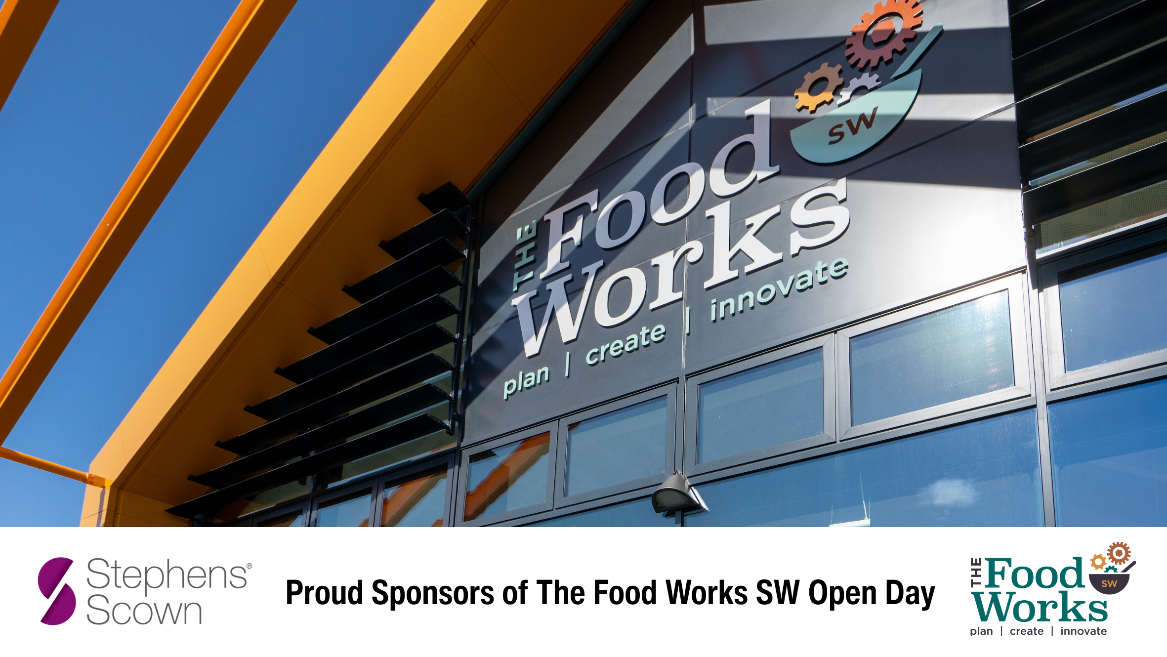 Concept for - Sponsorship - Food Works SW Open Day