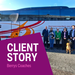 Concept for - Client Story - Berrys Coaches