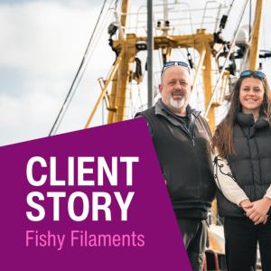 Concept for: Client Story - Fishy Filaments